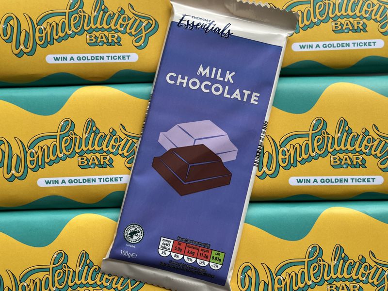 Aldi's Everyday Essential Bar 100g Wrapper