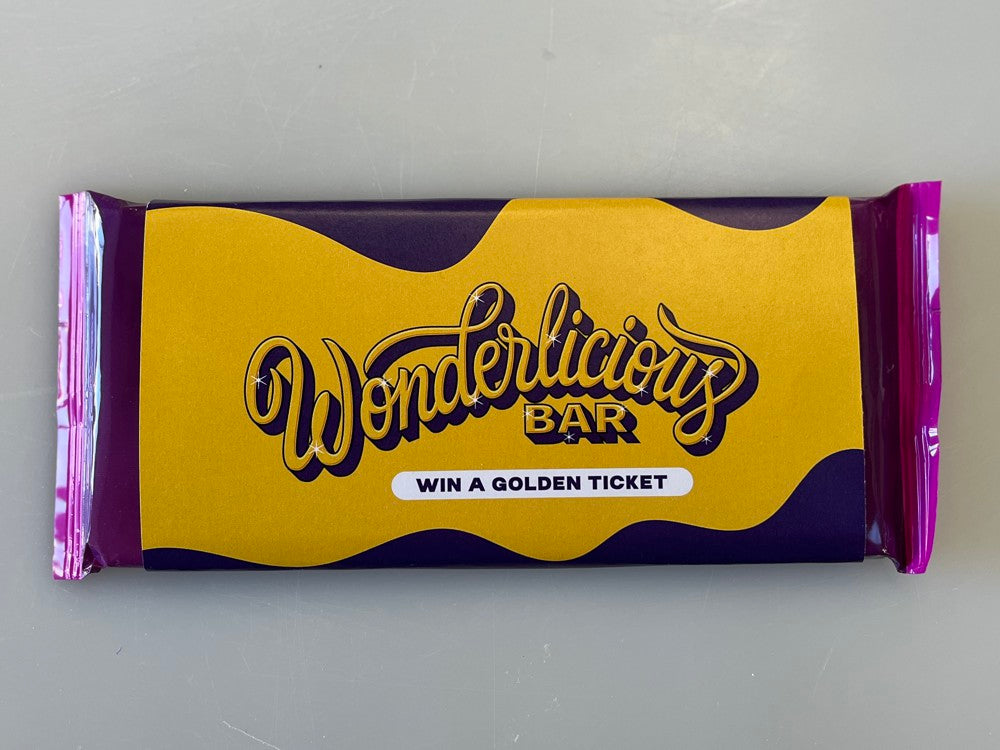 Ms Molly's Milk Chocolate Bar 100g Wrapper