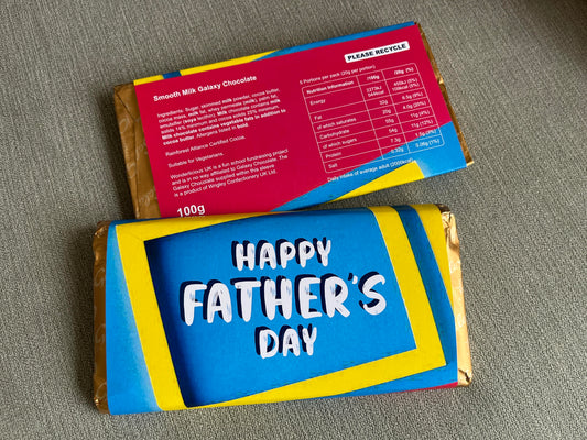 Father's Day Wrapper (Galaxy Chocolate)